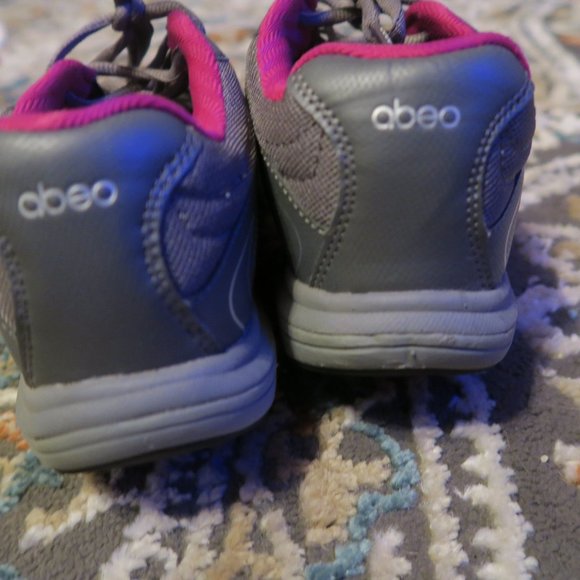 Abeo Rocs Astro Walking Shoes Charcoal Sangria Women's Size 7 Grey Pink - Picture 4 of 9
